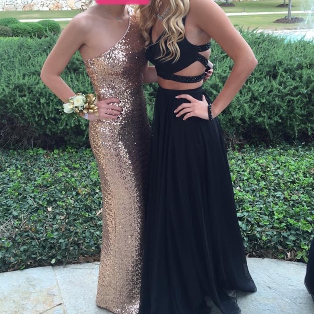 Black prom/special event long dress
